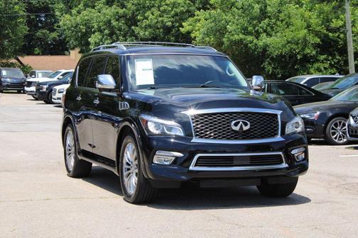 Black Obsidian 2017 INFINITI QX80 Base