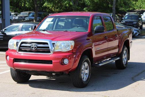 Impulse Red Pearl 2007 Toyota Tacoma PreRunner Double Cab