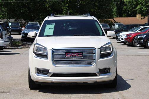 White Diamond Tricoat 2015 GMC Acadia Denali