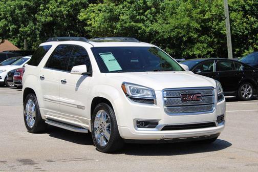 White Diamond Tricoat 2015 GMC Acadia Denali