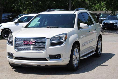 White Diamond Tricoat 2015 GMC Acadia Denali