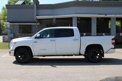 Super White 2017 Toyota Tundra Limited