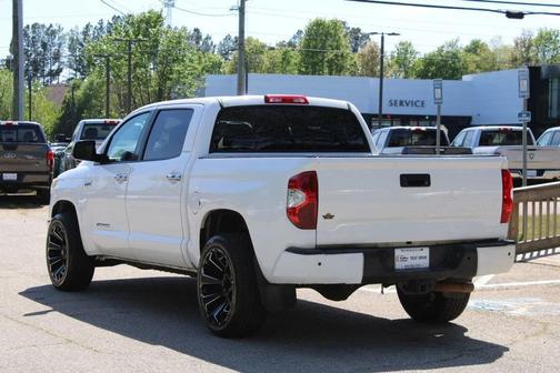 Super White 2017 Toyota Tundra Limited