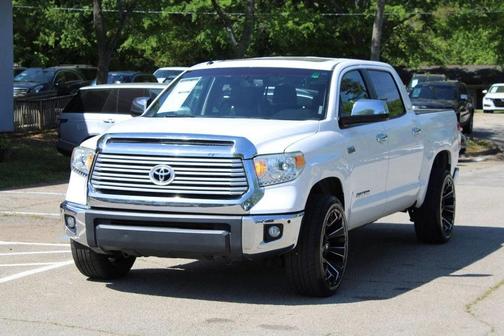 Super White 2017 Toyota Tundra Limited