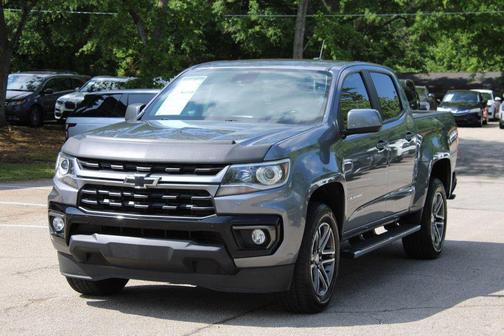 Satin Steel Metallic 2022 Chevrolet Colorado LT
