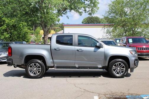 Satin Steel Metallic 2022 Chevrolet Colorado LT
