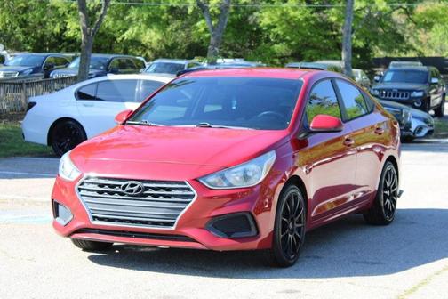 Pomegranate Red Metallic 2019 Hyundai Accent SE