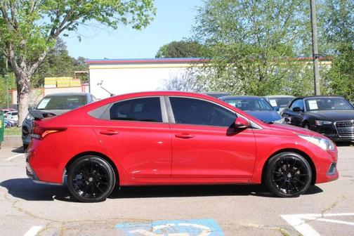 Pomegranate Red Metallic 2019 Hyundai Accent SE