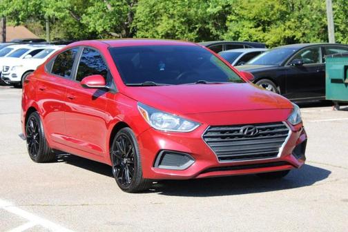 Pomegranate Red Metallic 2019 Hyundai Accent SE