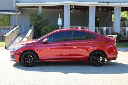 Pomegranate Red Metallic 2019 Hyundai Accent SE
