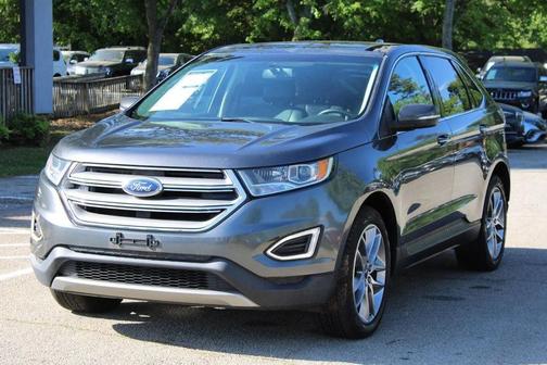 Magnetic Metallic 2015 Ford Edge Titanium