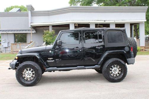 Black Clearcoat 2012 Jeep Wrangler Unlimited Sahara