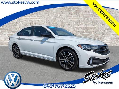 Pure White 2024 Volkswagen Jetta 1.5T Sport