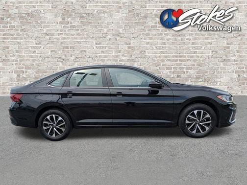 Deep Black Pearl Effect 2025 Volkswagen Jetta 1.5T S