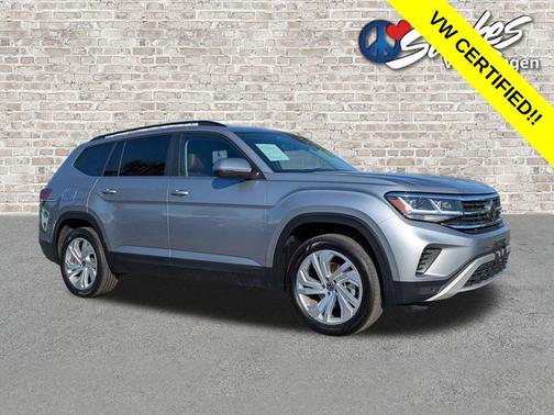Pyrite Silver Metallic 2023 Volkswagen Atlas 3.6 SE w/ Technology