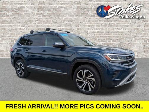 Tourmaline Blue Metallic 2023 Volkswagen Atlas 3.6 SEL