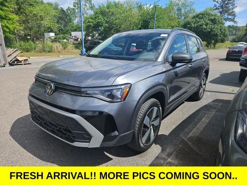 Platinum Gray Metallic 2025 Volkswagen Taos 1.5T S SUV