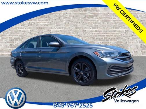 Platinum Gray Metallic 2024 Volkswagen Jetta 1.5T SE