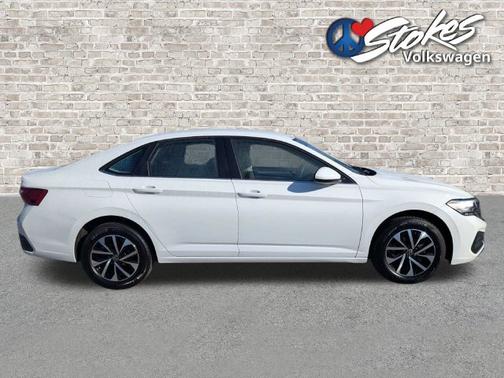 Pure White 2024 Volkswagen Jetta 1.5T S