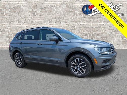 Platinum Gray Metallic 2021 Volkswagen Tiguan 2.0T S