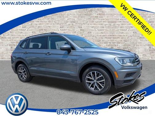 Platinum Gray Metallic 2021 Volkswagen Tiguan 2.0T S