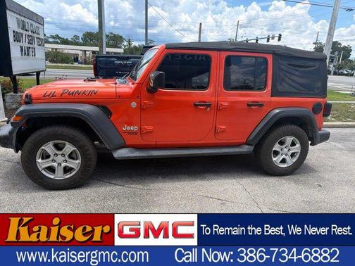 Punkn Metallic Clearcoat 2018 Jeep Wrangler Unlimited Sport