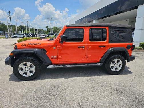 Punkn Metallic Clearcoat 2018 Jeep Wrangler Unlimited Sport