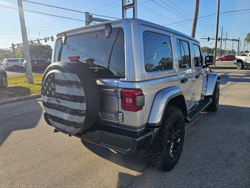 Billet Silver Metallic Clearcoat 2021 Jeep Wrangler Unlimited Sahara