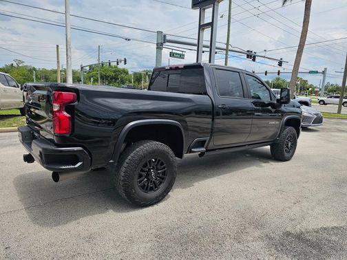 Black 2024 Chevrolet Silverado 2500 4WD Crew Cab Standard Bed ZR2