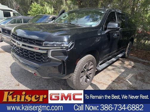 Black 2021 Chevrolet Suburban 4WD Z71 SUV