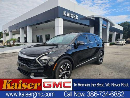 Ebony Black 2023 Kia Sportage EX