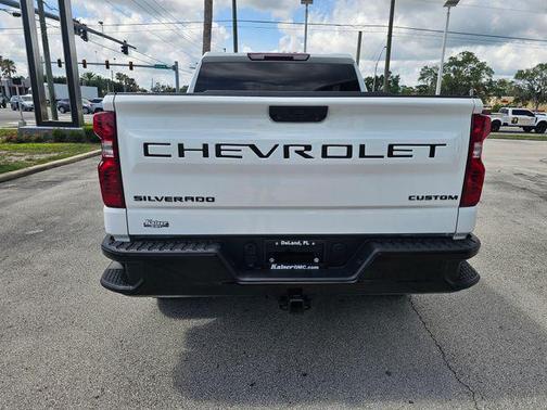 Summit White 2025 Chevrolet Silverado 1500 Custom Trail Boss