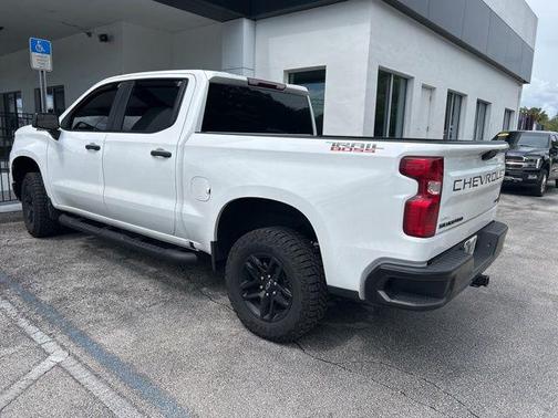 Summit White 2025 Chevrolet Silverado 1500 Custom Trail Boss