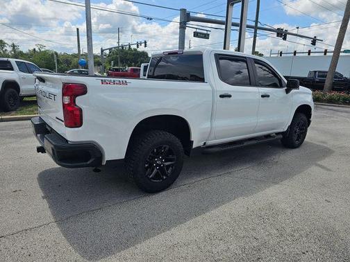 Summit White 2025 Chevrolet Silverado 1500 Custom Trail Boss