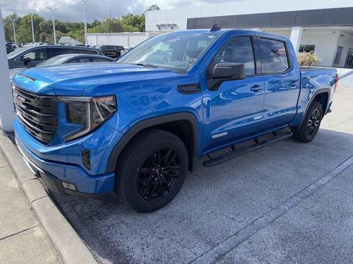 Blue Metallic 2022 GMC Sierra 1500 Elevation