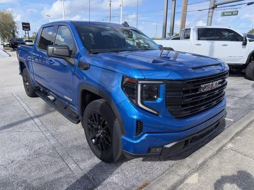 Blue Metallic 2022 GMC Sierra 1500 Elevation