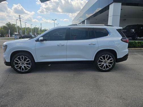 Glacier White Tricoat 2026 GMC Acadia Denali