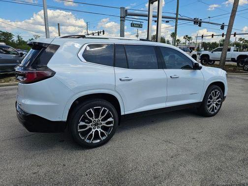 Glacier White Tricoat 2026 GMC Acadia Denali