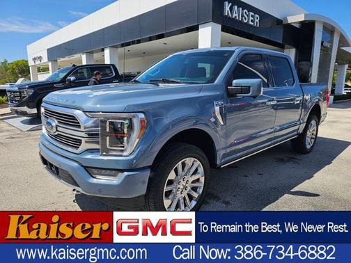 Azure Gray Metallic Tri-Coat 2023 Ford F-150 Limited