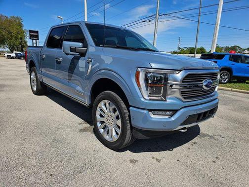 Azure Gray Metallic Tri-Coat 2023 Ford F-150 Limited