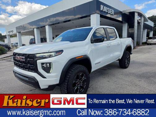 Summit White 2024 GMC Canyon Elevation