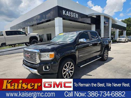 Onyx Black 2017 GMC Canyon Denali