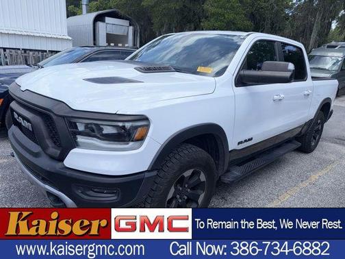 Bright White Clearcoat 2019 RAM 1500 Rebel