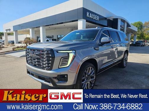 Sterling Metallic 2026 GMC Yukon XL Denali Ultimate SUV