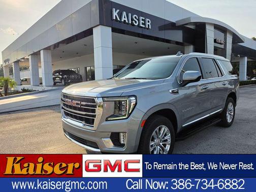 Sterling Metallic 2024 GMC Yukon SLT