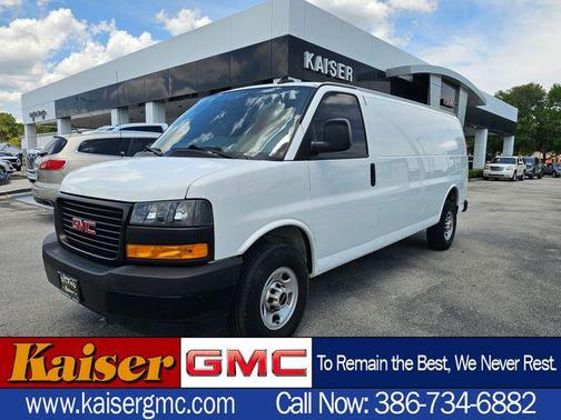 Summit White 2024 GMC Savana 2500 Work Van