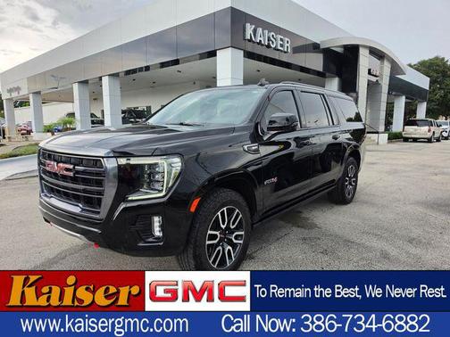 Onyx Black 2024 GMC Yukon XL 4WD AT4