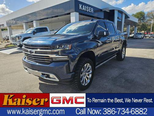 Northsky Blue Metallic 2020 Chevrolet Silverado 1500 High Country