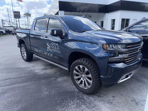 Northsky Blue Metallic 2020 Chevrolet Silverado 1500 High Country