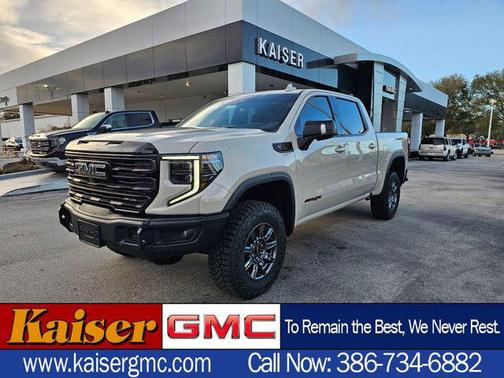 Coastal Dune 2026 GMC Sierra 1500 AT4X Truck